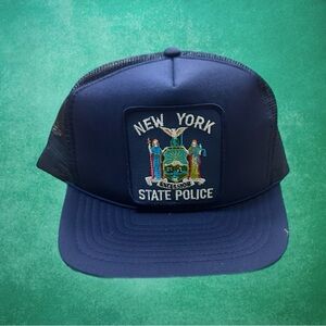 Vintage New York State Police Trucker Hat